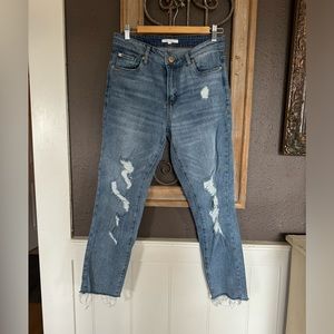 STS Blue Jeans Women’s Size 28 Blue Distressed Caroline High Rise